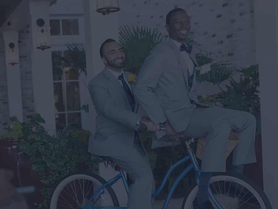 Groom and Best Man on his wedding day